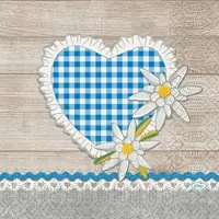 Duni 1000x Tissue-Serviette 33 x 33 cm Alpen Flair 3-lagig