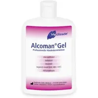 Meditrade Alcoman Gel - Handdesinfektion - 24 x 150 ml - Händedesinfektionsmittel - Desinfektionsmittel