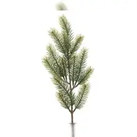 Christmas Decoration Künstliche Tannenzweige 50cm Dekozweige Kunstzweige PE Spritzguss wie echt groß