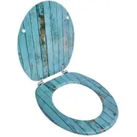 Helloshop26 - WC-Sitz mit Deckel aus MDF Design aus gealtertem Holz 02_0002884