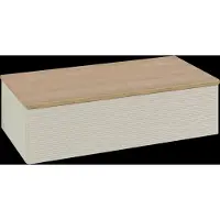 Villeroy & Boch V&B Waschtischunterschrank mit Frontstruktur -Beleuchtung Antao 100x26,8x50cm, WBP hon. Oa, si Gr m Lac