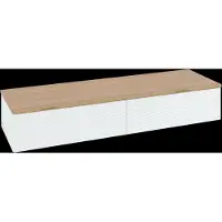 Villeroy & Boch V&B Sideboard mit Frontstruktur Antao 160x26,8x50cm, WBP hon. Oa, wh. m Lac