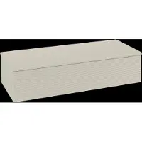 Villeroy & Boch V&B SB mit Frontstruktur -Beleuchtung Antao 120x26,8x50cm, WBP Lac, si Gr m Lac