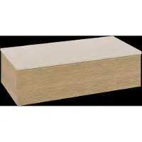 Villeroy & Boch V&B Sideboard mit Frontstruktur Antao 100x26,8x50cm, WBP-farbe botti., hon. Oa