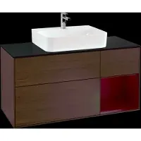Villeroy & Boch V&B Waschtischunterschrank FINION 1200x603x501 Abdpl bl Reg Peony/Wln Ve
