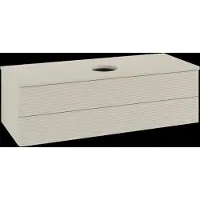 Villeroy & Boch V&B Waschtischunterschrank mit Frontstruktur Antao 120x36x50cm, WBP-farbe Lac, si Gr m Lac
