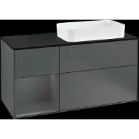 Villeroy & Boch V&B Waschtischunterschrank FINION 1200x603x501 Abdpl bl Reg anth ma/anth m