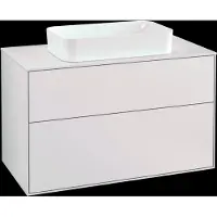 Villeroy & Boch V&B Waschtischunterschrank FINION 1000x603x501 Abdpl wh/wh ma