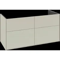 Villeroy & Boch Finion Waschtischunterschrank, 4 Auszüge, mit integrierter Beleuchtung, 1196x591x498mm, G05000HJ