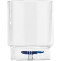 Zafferano 6er-Set Trinkgläser mit Meeresmotiv, Kugelfisch-Design, handgefertigtes Borosilikatglas, stapelbar und ergonomisch geformt, Gläser-Set