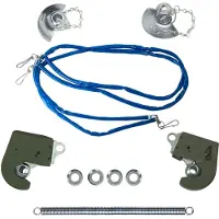 Dema Unterlenker Schnellkuppler-Anbausatz Kat.II Kat2 klein Kuppler Traktor Schlepper 51003-SP