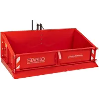Dema Heckcontainer Heckmulde Kippmulde Mulde Kippcontainer Transportmulde Basic 150cm 52027-SP