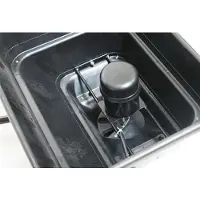 Dema Elektrostreuer Schleuderstreuer 12V Salz Dünger-Streuer Rasentraktor bis 2,5 M 24993