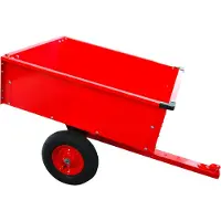 Dema Transportanhänger Anhänger kippbar Rasentraktor Aufsitzmäher Quad Kippanhänger 25009