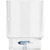 Zafferano 6er-Set zweifarbige Borosilikatglas-Trinkgläser mit handgefertigten 3D-Marinemotiven für einen modernen und eleganten Tisch