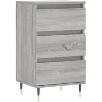 Helloshop26 Buffet Sideboard Kommode Kleiderschrank Aufbewahrungsmöbel Organizer Küche Wohnzimmer Sonoma 40 x 35 x 70 cm