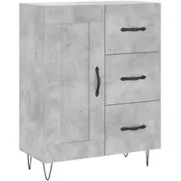 Helloshop26 - Buffet Sideboard Kommode Kleiderschrank Aufbewahrungsmöbel Organizer für Küche Wohnzimmer Lounge 69,5 x 34 x 90 cm 02_0032013