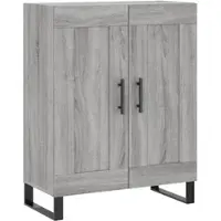 Helloshop26 - Buffet Sideboard Kommode Kleiderschrank Aufbewahrungsmöbel Organizer Küche Wohnzimmer Sonoma 69,5 x 34 x 90 cm 02_0036486