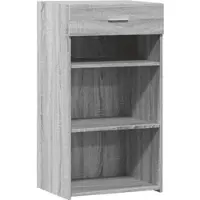 Helloshop26 Buffet Sideboard Kommode Kleiderschrank Aufbewahrungsmöbel Organizer Küche Wohnzimmer Lounge Sonoma 50 x 42,5 x 93 cm