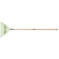 Vito Rasenbesen 157 cm mit Holzstiel 22 Zähne