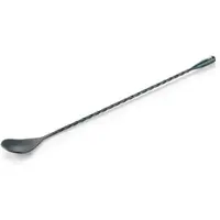 WAS Germany 6x Barlöffel Twisted Classic Nocturn, 30 cm, blau matt - HLC, Chromnickelstahl 18/10