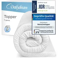 Dailydream DD Topper | 7-Zones | L/XL | 80x200