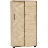 Schildmeyer Möbelpartner Schiebetürenschrank »Arezzo« 4 OH braun, 80.1x150x38.2 cm