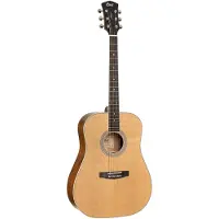 Cort PURE-D Natural Satin - Westerngitarre