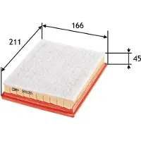 Valeo Luftfilter 585055 für Opel Corsa B Combo Tigra Caravan