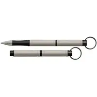 Fisher Space Pen Kugelschreiber »Backpacker Space Pen mit Schlüsselanhänger« 1 Stück silber