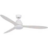 Beacon Lighting Deckenventilator aus Holz mit Lampe Whitehaven Ø 143cm IP55