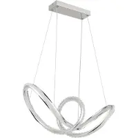 Globo Lighting LED Pendelleuchte, Timer, Fernbedienung, dimmbar, H 120 cm