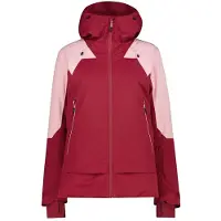 CMP - Women's Jacket Fix Hood Twill - Skijacke Gr 48 rot