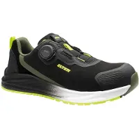 ELTEN Sicherheitshalbschuh LEEVI XXNF BOA black-lime Low ESD S3S, Gr. 43