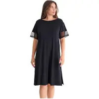 Lisca Nachtkleid Sia | Grösse: XXL | Farbe: Schwarz