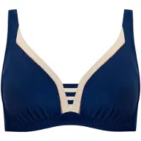 Lisca Unwattierter Bikini BH Sydney | Grösse: 44B | Farbe: Navy-Blau