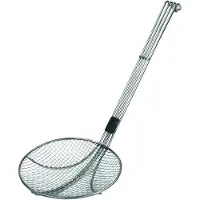 Schneider Frittierschaufel Edelstahl Ø 180 mm, Länge 560 mm für professionelle Küchen
