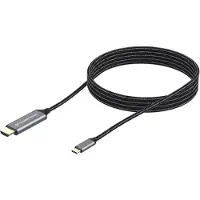 Conceptronic USB-C zu HDMI-Kabel, Male to Male, 4K 60Hz, 2 m, USB Typ-C, HDMI, Männlich, Männlich, Gerade