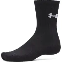 Under Armour Sportsocken "UA PERFORMANCE COTTON 3P CRW" 3 Paar tlg. für vielseitige Aktivitäten, weiches Material aus 100% Baumwolle