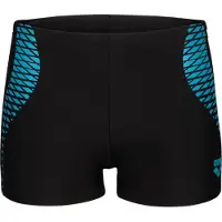 Arena BOY'S OPENINGS SWIM SHOR BLACK-TURQUOISE-WHIT