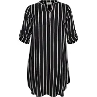 KAFFE CURVE Midikleid "Damen Kleid KCmilana"