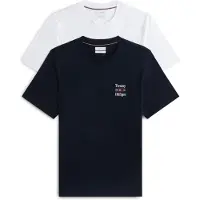 Tommy Hilfiger Mw0mw45091 Regular Fit Kurzarm-t-shirt 2 Einheiten