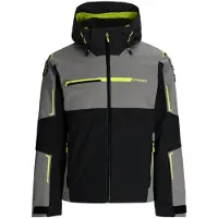 Spyder TITAN Herren Skijacke mit abnehmbarer Kapuze schwarz XXXL