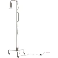 Hubsch Ido Stehleuchte Braun - , Braun / Rost, für Wohnzimmer, Metall, Design