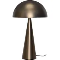Hubsch Mush Tischleuchte, messing brüniert, Höhe 50 cm - HÜBSCH , Mush, Gold / Messing, für Wohnzimmer, Metall, Modern