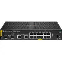 HP Aruba Networking CX 6000 12p 10M/100M/1G Class4 PoE 2p SFP 1G 139W Switch, Managed, L3, Gigabit Ethernet (10/100/1000), Power over Ethernet (PoE), Rack-Einbau, 1U