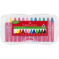 Faber-Castell Wachsmalkreide Jumbo 12er-Set (ab 3 Jahren)