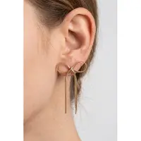 Purelei Bow Ohrringe Gold Größe: OS | Ohrringe Outlet | Damen | Gelb