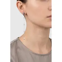 Purelei Dewdrop Ohrringe Silver Größe: OS | Ohrringe Outlet | Damen | Grau