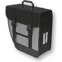 Basil Tour Left, Hinten, Fahrradtasche, Polyester, Schwarz, Silber, 17 l, 5 kg